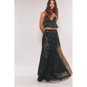 Free People Audrina Maxi Skirt $298